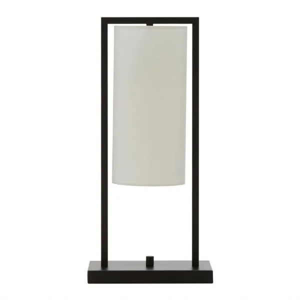Minimal Black Iron Table Lamp