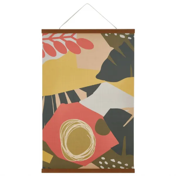Abstract Boho Warm Coloured Kakemono