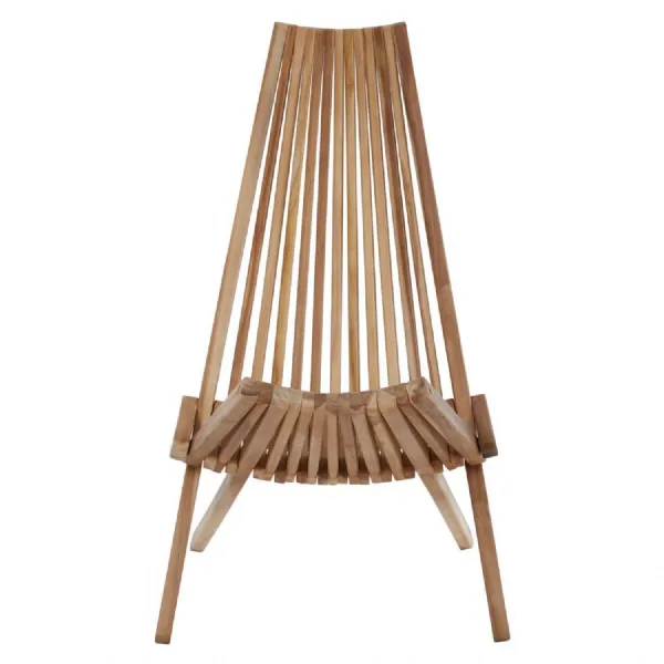Scandi Style Teak Wooden Chair