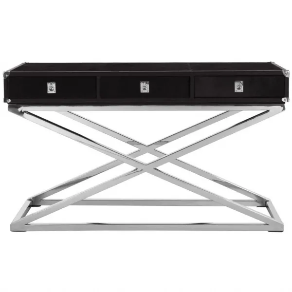Modern Stainless Steel Statement Piece Console