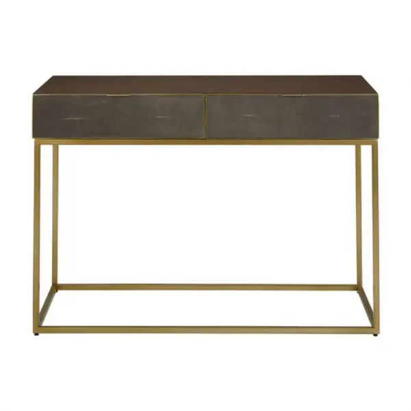 Minimal Iron Frame Console Table