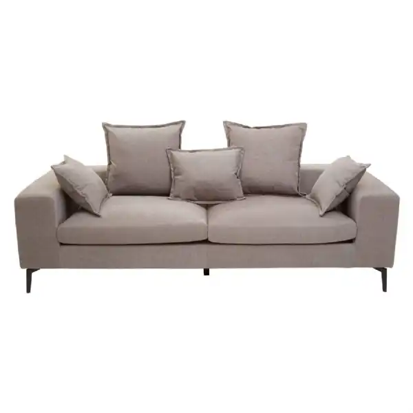 Avignon 3 Seat Grey Sofa