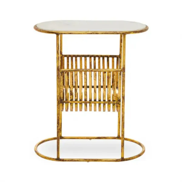 Rabia Table With Magazine Rack