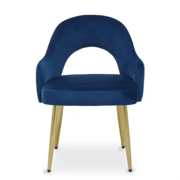Dani Midnight Velvet Dining Chair