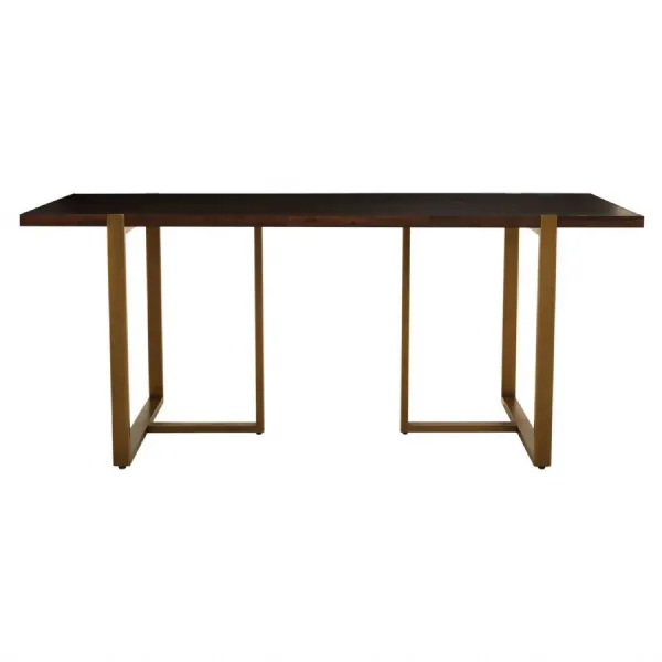 Mid Century Herringbone Dining Table