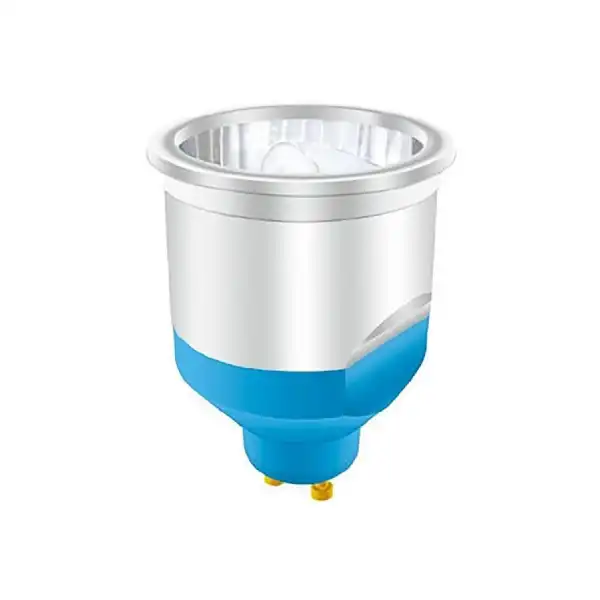 Compact Supreme Reflector GU10 6400K 9W Compact Fluorescent (10 10)