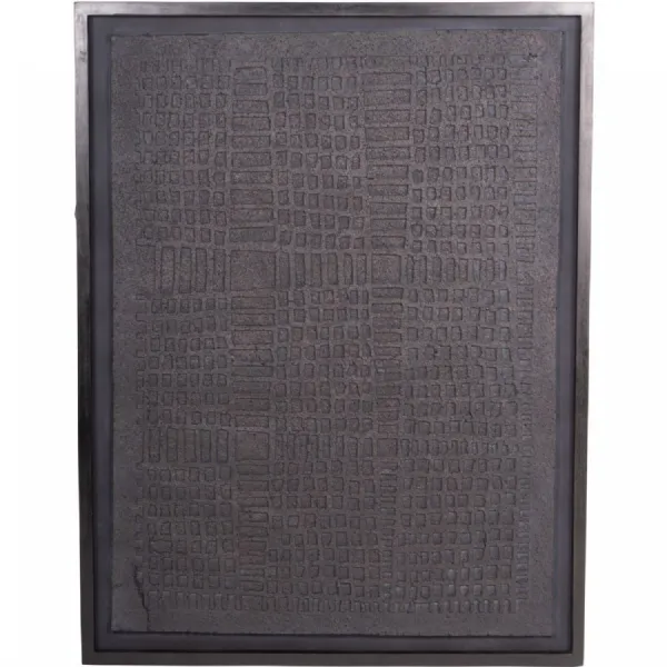 Trenton Large Black Wall Art Papier Mache 1