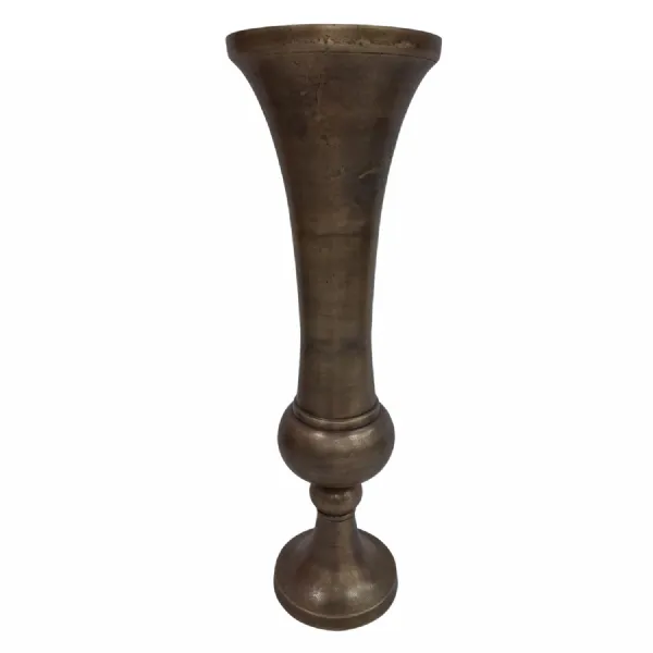 Antique Brass Aluminium Large Planter Grecian Urn