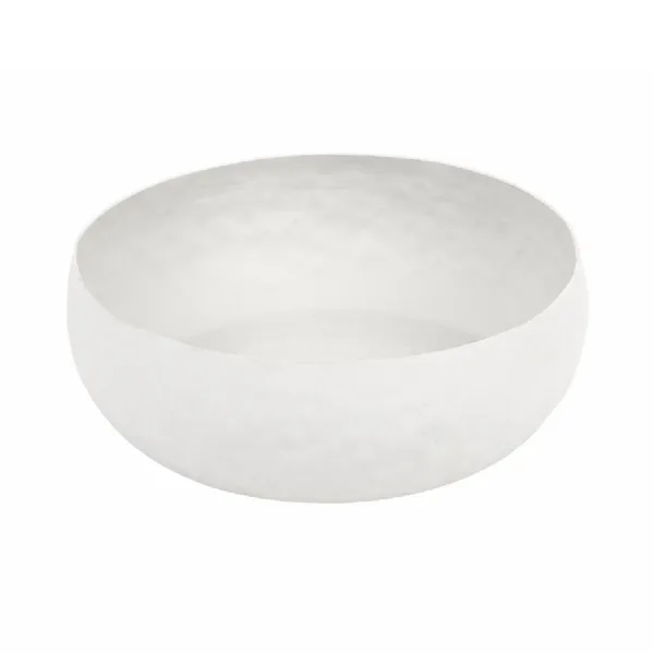 Samui White Stonewash Tall Bowl Medium