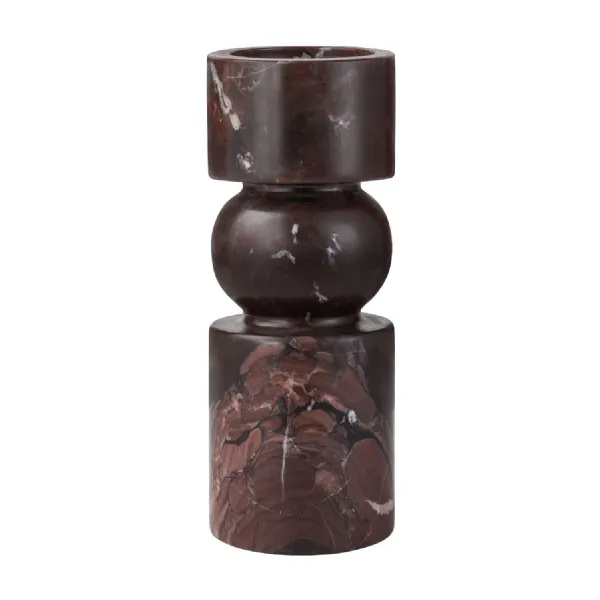 Cassia Red Jasper Candle Holder Medium