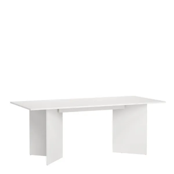 Family Dining table 90x200cm in White