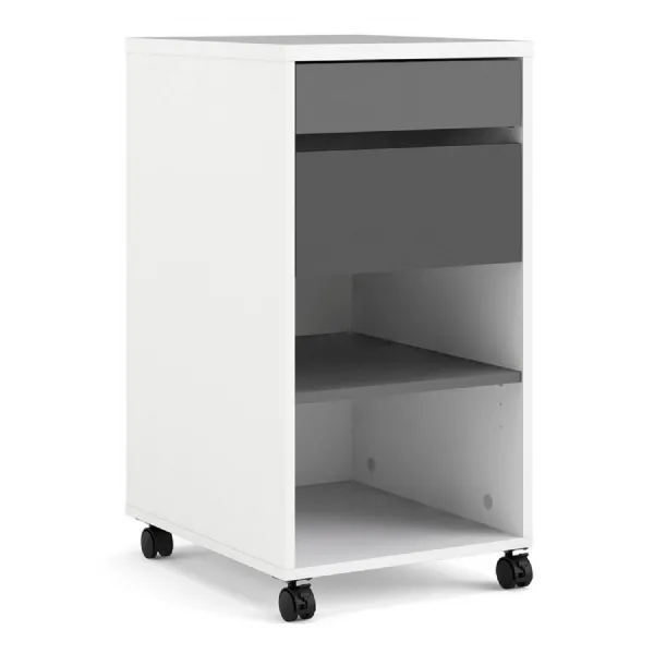 Function Plus Mobile file cabinet 2 drawers + 1 shelf