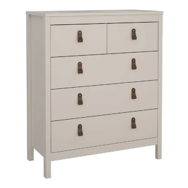 Barcelona Chest 3+2 Drawers in Cashmere