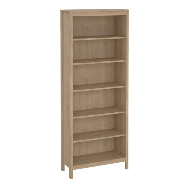 Madrid Bookcase in Jackson Hickory Oak