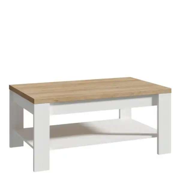Bohol Coffee Table in Riviera Oak White