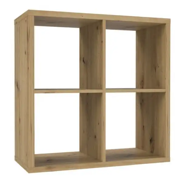 Mauro 2x2 Storage Unit in Artisan Oak