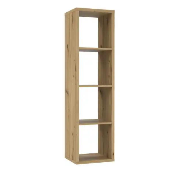 Mauro 3 Shelves Storage Unit in Artisan Oak