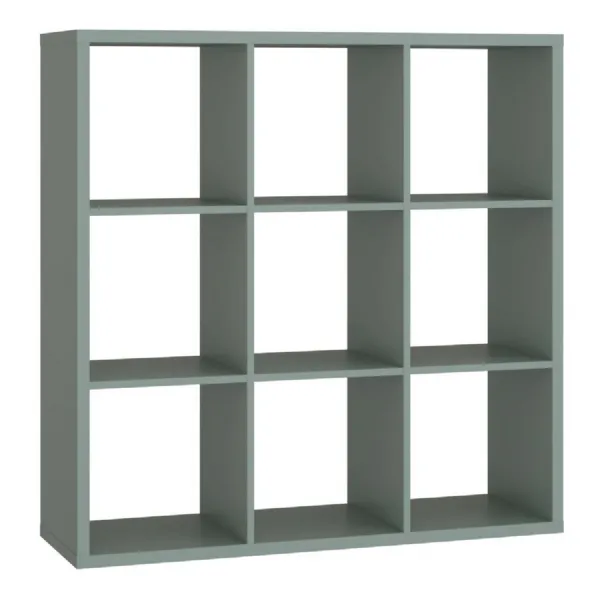 Mauro 3x3 Storage Unit in Sage Green