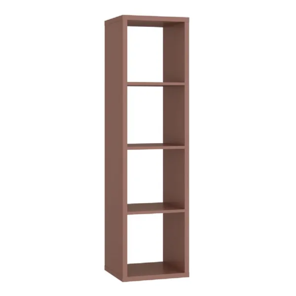Mauro 3 Shelves Storage Unit in Terracotta