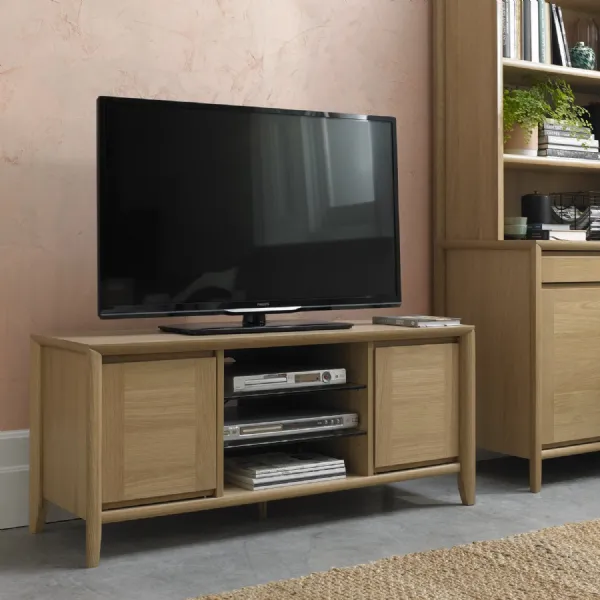 Light Oak Large TV Cabinet