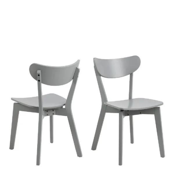 Roxby Dining Chair in Grey (Set of 2)
