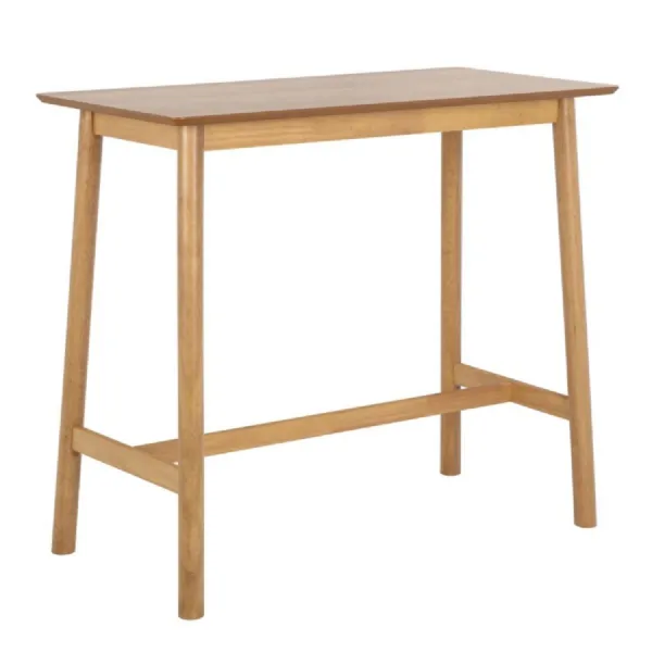 Barlow Oak Bar Table