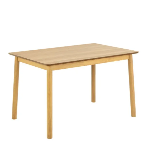 Barlow Rectangular Dining Table in Matt Oak