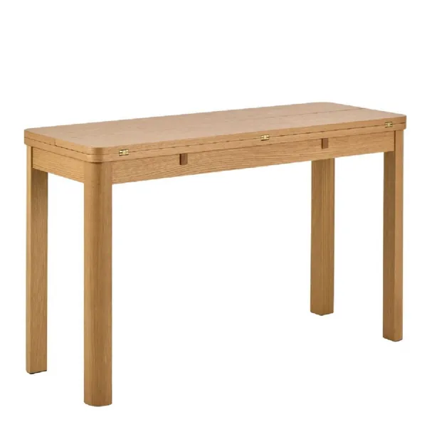 Southampton Extendable Rectangular dining table in Matt Oak 4590cm
