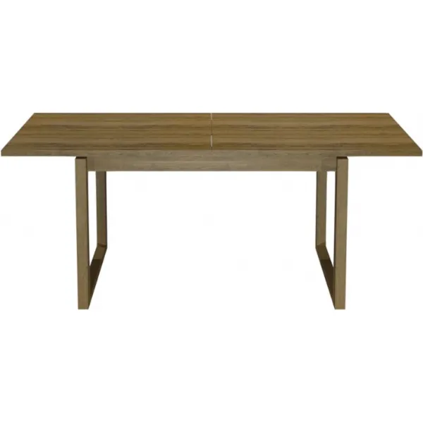 Rustic Oak Extra Large Extending Dining Table 194cm to 244cm