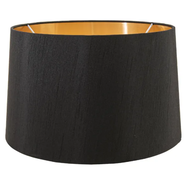 Black Shade With Gold Lining 40cm