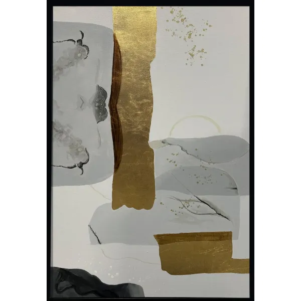 Abstract Framed Oil Painting 1