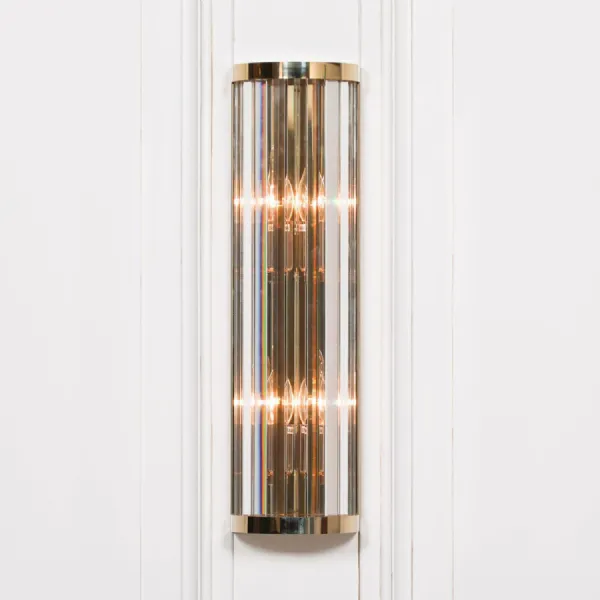 Gold Deco Wall Light 55cm