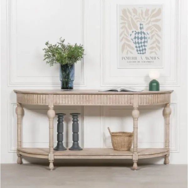 Wooden French Console