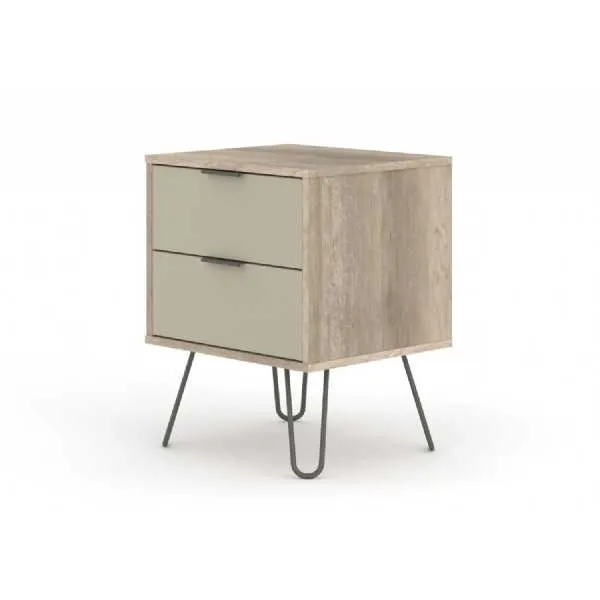 2 Drawer Bedside Cabinet
