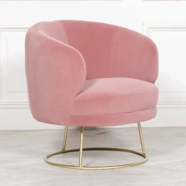 Deco Pink Armchair