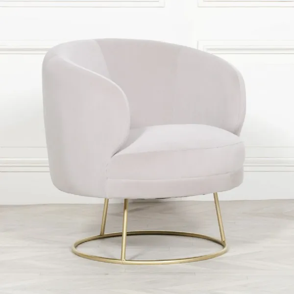 Deco Grey Armchair