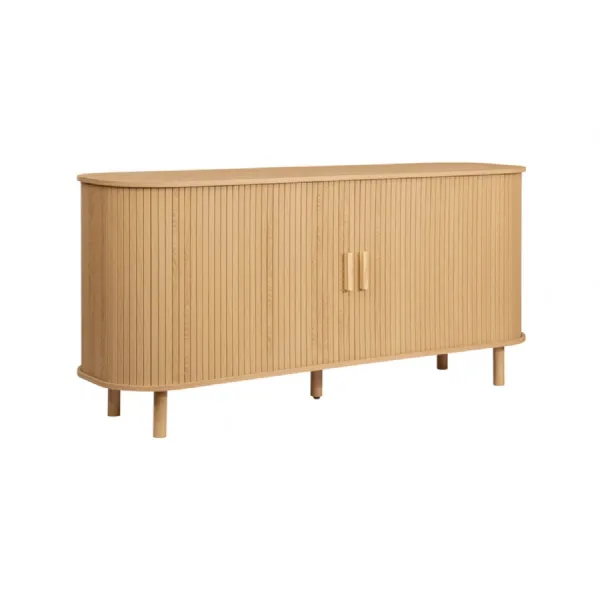 Axel 2 Door Fluted Sideboard Oak