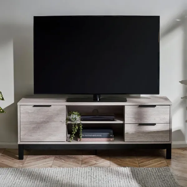 Bali TV Unit Grey Oak