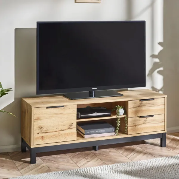 Bali TV Unit Light Oak