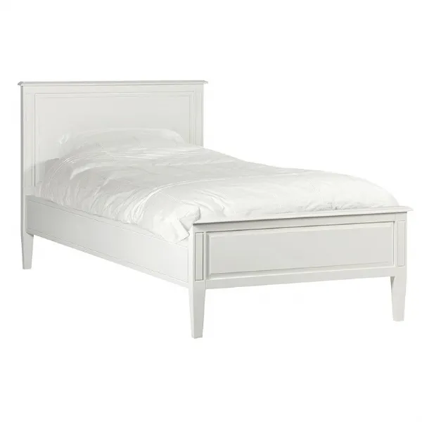 White 3ft. Bed