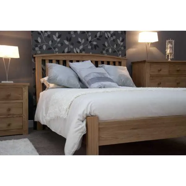 Milano Arched Kingsize Rail Bed