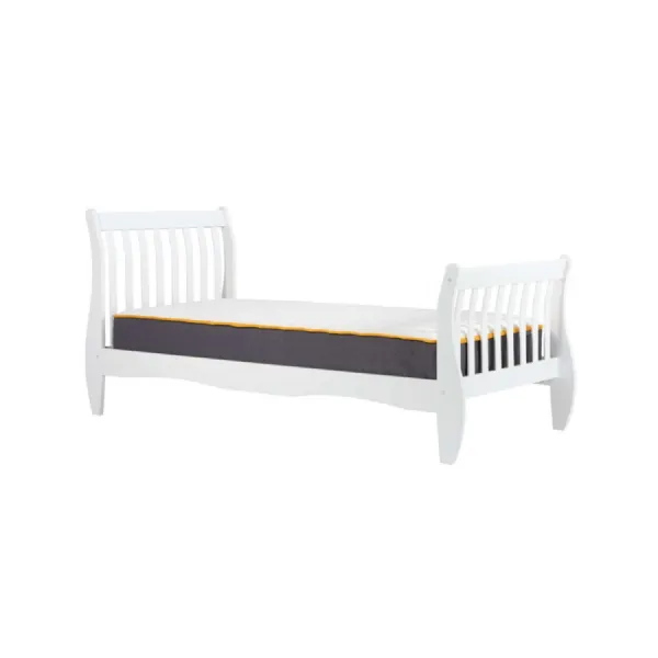 90cm Belford Bed White