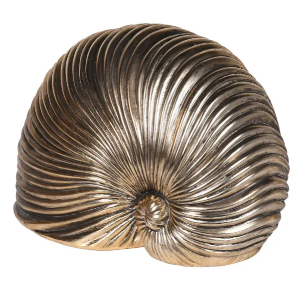 Gold Sea Snail Decoration