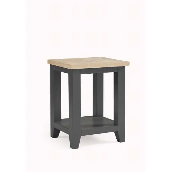 Bordeaux Lamp Table Dark Grey