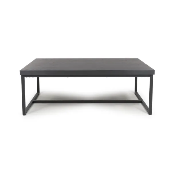 Black Ash Wooden Coffee Table with SmarTop Surface