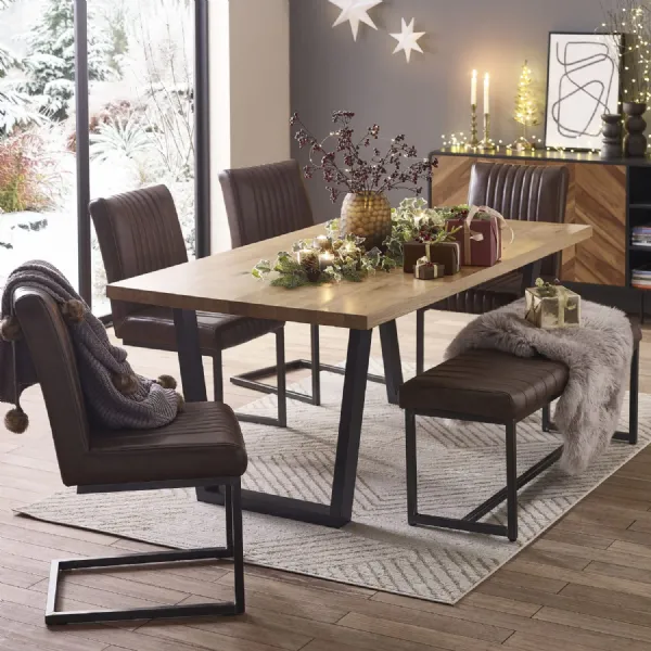 Set Of 2 Brooklyn Chairs Brown