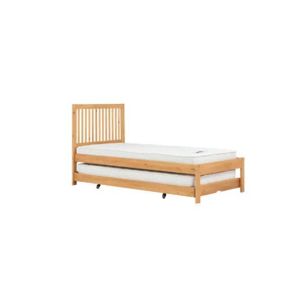 90cm Buxton Guest Bed Honey Pine