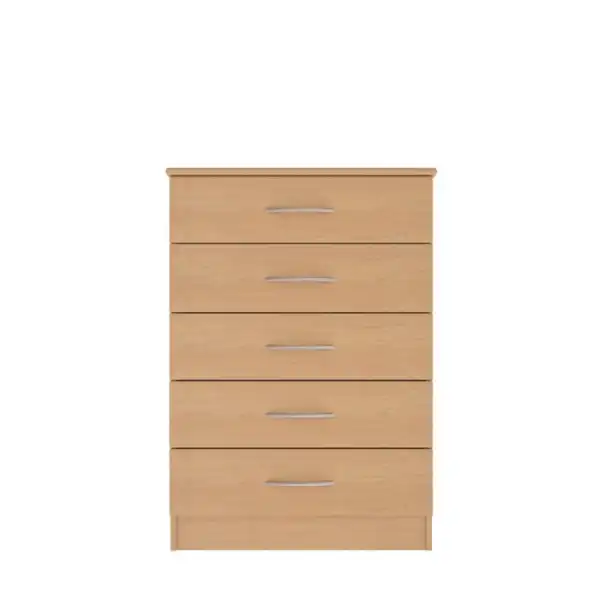 Bamber Contract 5 Drawer Wide Chest
