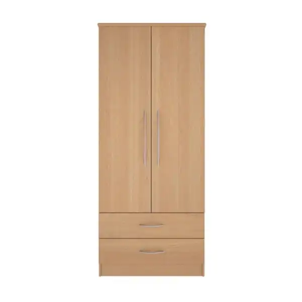 Bamber Contract 2 Door, 2 Drawer Wardrobe