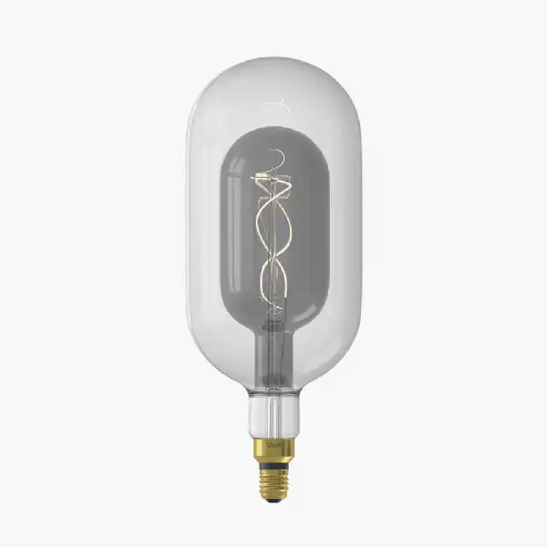 LED Clear and Smokey Double Tube Organic E27 Bulb